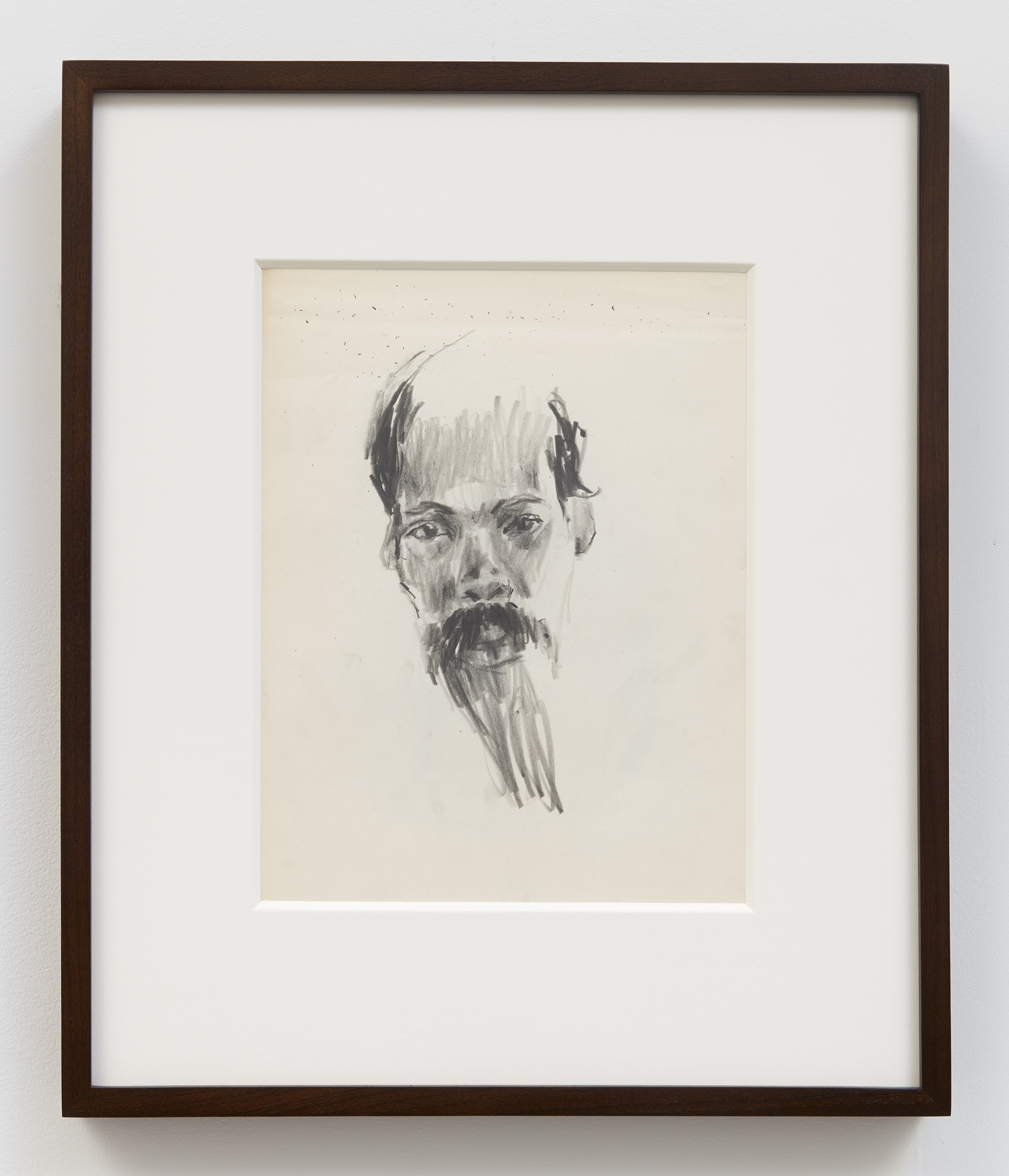 <i>Untitled (Self-Portrait)</i>, 1958-1965. Graphite on paper 11 x 8 1/2 in (27.9 x 21.6 cm)